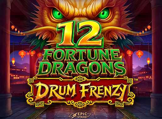 12 Fortune Dragons Drum Frenzy - Videokolikkopeli (Games Global)