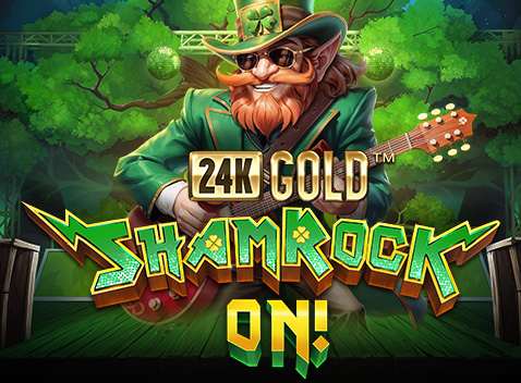 24k Gold ShamRock On - Videokolikkopeli (Yggdrasil)