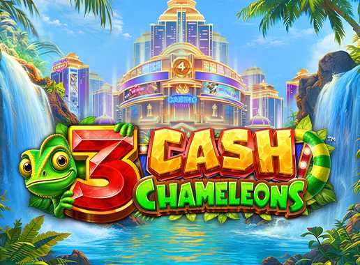 3 Cash Chameleons - Videokolikkopeli (Yggdrasil)