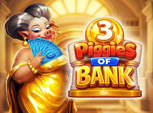 3 Piggies of Bank - Videokolikkopeli (Yggdrasil)