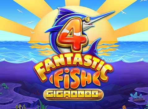 4 Fantastic Fish Gigablox - Videokolikkopeli (Yggdrasil)