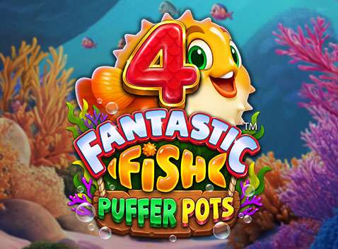 4 Fantastic Fish Puffer Pots - Videokolikkopeli (Yggdrasil)