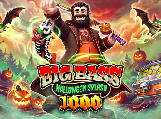 Big Bass Halloween Splash 1000 - Videokolikkopeli (Pragmatic Play)