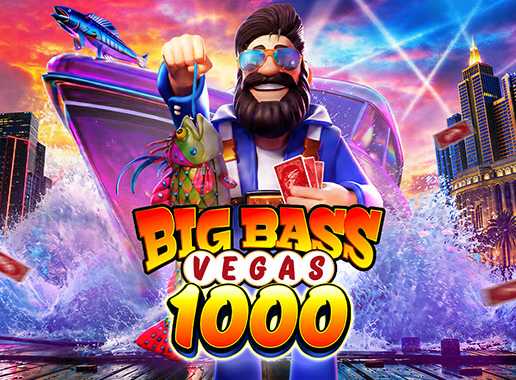 Big Bass Vegas 1000 - Videokolikkopeli (Pragmatic Play)