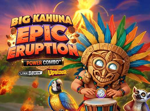 Big Kahuna Epic Eruption Power Combo - Videokolikkopeli (Games Global)