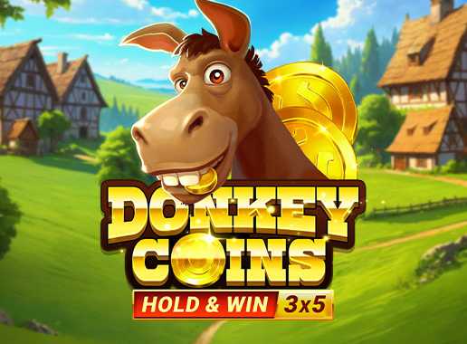 Donkey Coins Hold & Win - Videokolikkopeli (Yggdrasil)