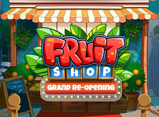 Fruit Shop Grand Re-Opening - Videokolikkopeli (Evolution)