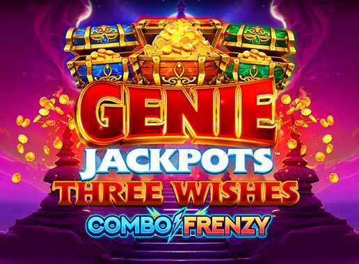 Genie Jackpots Three Wishes Combo Frenzy - Videokolikkopeli (Blueprint)