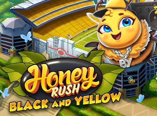 Honey Rush Black and Yellow - Videokolikkopeli (Play