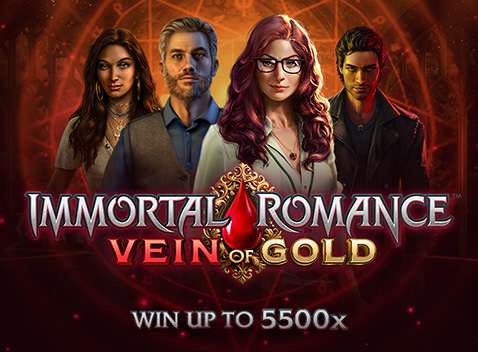 Immortal Romance Vein of Gold - Videokolikkopeli (Games Global)
