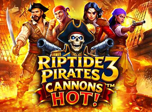 Riptide Pirates 3 Cannons Hot - Videokolikkopeli (Games Global)