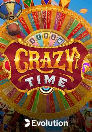 Crazy Time - Live-kasino (Evolution)