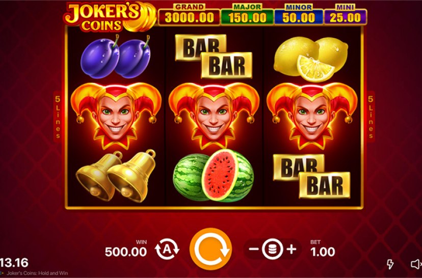 Joker’s Coins: Hold and Win preview