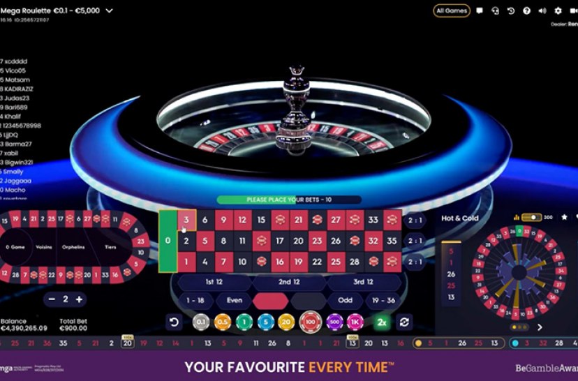Mega Roulette preview